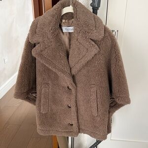 MaxMara Cozy Tan Teddy Jacket